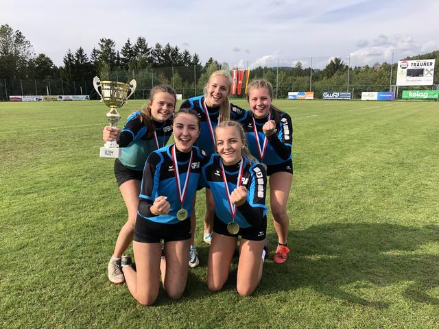 Die St. Veiter Mädels holten sich mit der Landesauswahl die Goldmedaille beim Jugend-Europapokal.