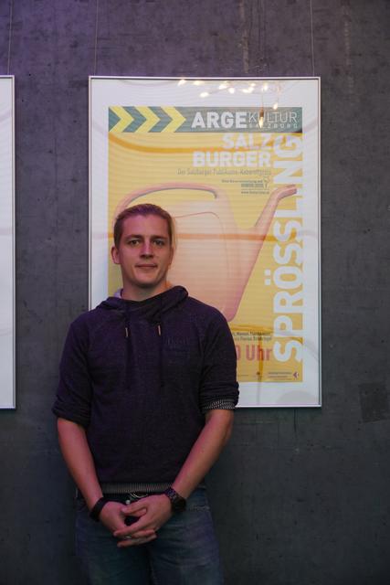 Florian Strohriegl ist bei Sprössling, dem Salzburger Publikums-Kabarettpreis mit dabei. | Foto: Gertraud Kleemayr