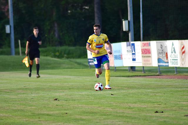 Außenverteidiger Luca Pistrich erzielte in Gurten sein erstes DSC-Tor. | Foto: Michl