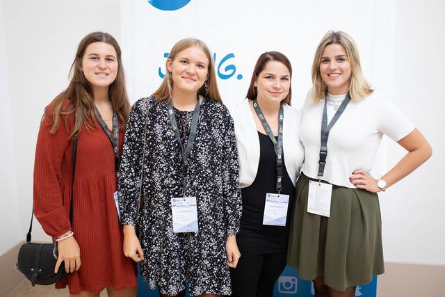 Carina Mayer, Lisa Mandl, Ruth Heinisch, Victoria Mayer. | Foto: JVP Niederösterreich