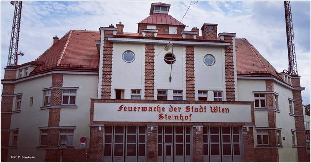 Feuerwache, 1930 vom Wiener Stadtbauamt errichtet.