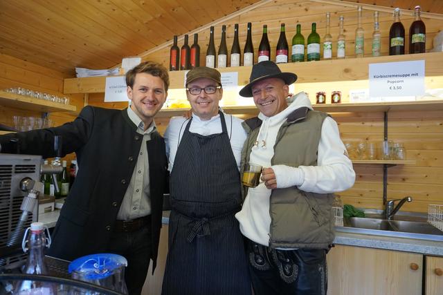 Andreas, Hubert Grubner und Thorsten Garn