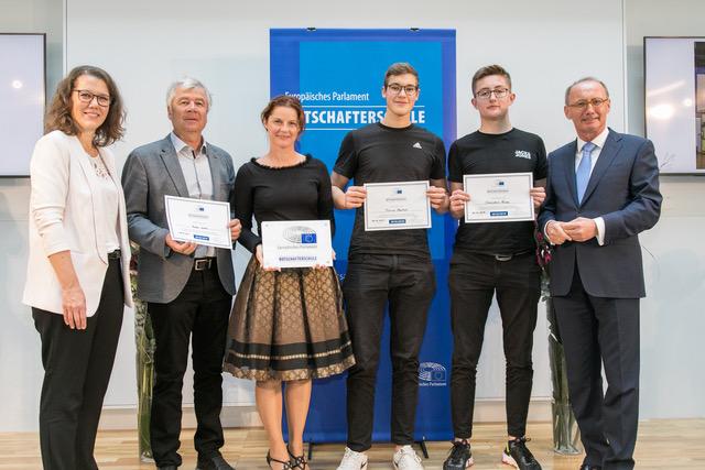 Die HLW Hermagor wurde zur "Botschafterschule" des Europäischen Parlaments ernannt | Foto: Verbindungsbüro des Europäischen Parlaments/APA-Fotoservice/Rastegar
