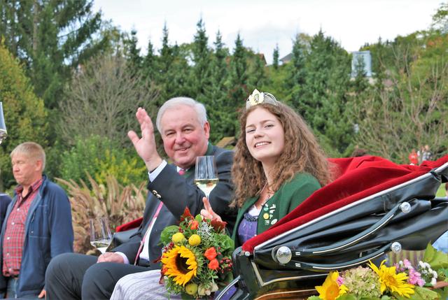 Landeshauptmann Herrmann Schützenhöfer, Weinkönigin, Gamlitz