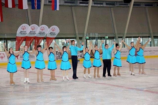 Bei den Special Olympics stellten die Eiskunstläufer ihr Talent unter Beweis.