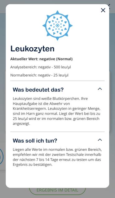 Wer mehr Details über die erfassten Messewerte erfahren will, findet diese in den Detailergebnissen und zudem auch gleich noch Handlungsempfehlungen.