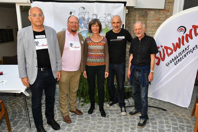 Vizebürgermeisterin Birgit Hebein (Grüne) war zu Gast beim 40-jährigen Jubiläum des Vereins Südwind. | Foto: Markus Spitzauer