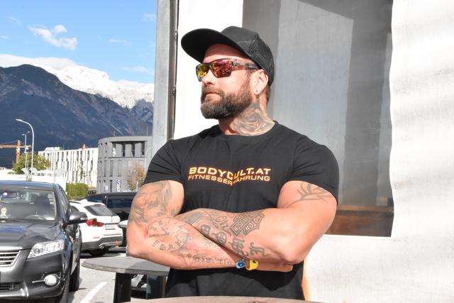 der Fitnesstrainer Dominik Sterzinger