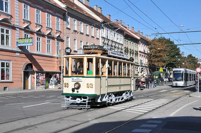 Mit der historischer Bim geht es am 12.10. zum Herbstfest. | Foto: Roman Lillich