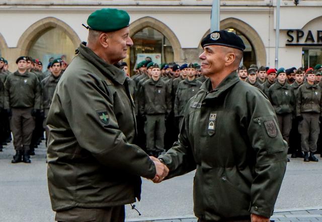 Nikolaus Egger und Othmar Wohlkönig.