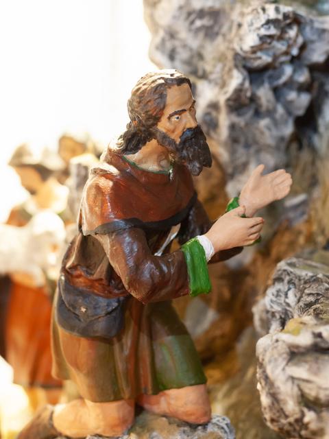 Die "neue" Weihnachtskrippe der Pfarre Wolkersdorf | Foto: Regina Courtier