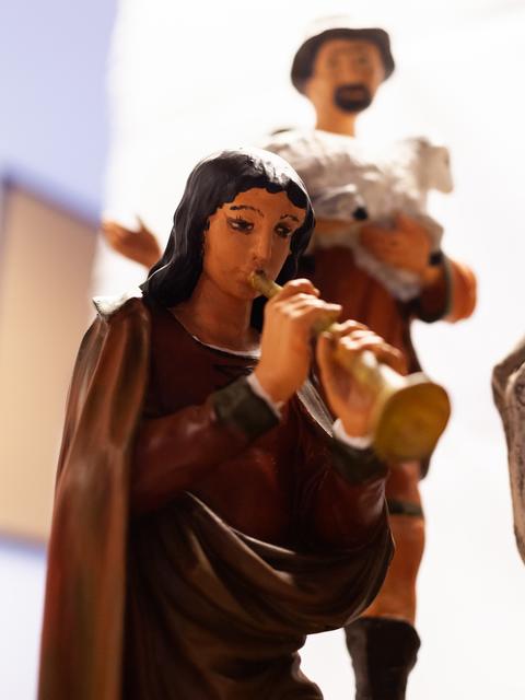 Die "neue" Weihnachtskrippe der Pfarre Wolkersdorf | Foto: Regina Courtier
