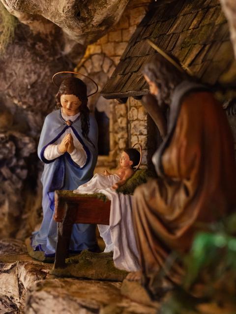 Die "neue" Weihnachtskrippe der Pfarre Wolkersdorf | Foto: Regina Courtier