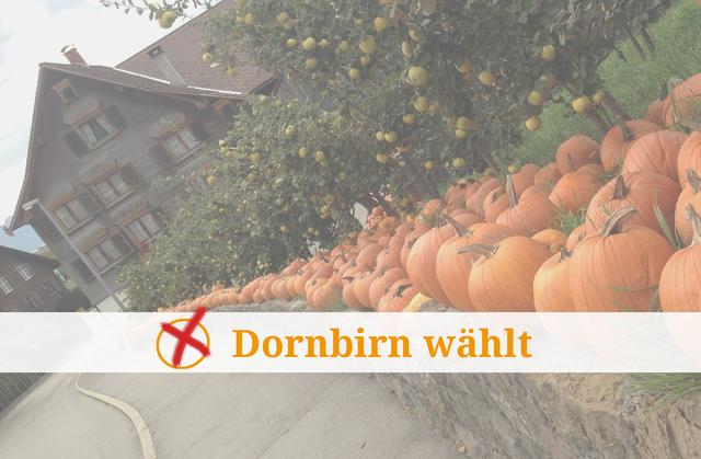 Wahlergebnisse aus Dornbirn zur Landtagswahl 2019 in Vorarlberg. | Foto: Regionaut Berndt Riedmann