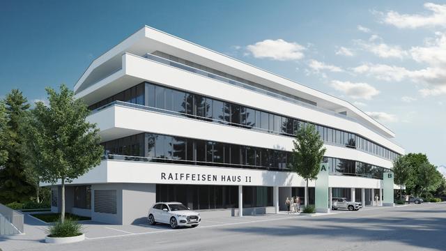 Visualisierung des neuen Hauses.