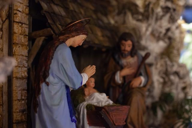 Die "neue" Weihnachtskrippe der Pfarre Wolkersdorf | Foto: Regina Courtier