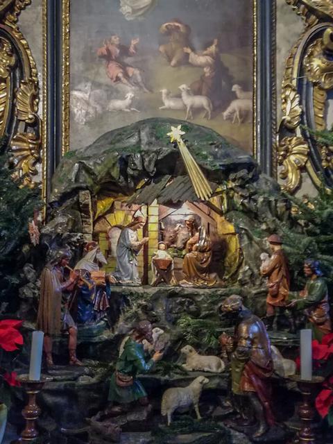 Die Weihnachtsrippe der Pfarre Wolkersdorf - vorher | Foto: Renate Haselböck