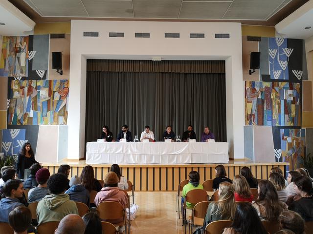 Politische Bildung: Am Landecker Gymnasium diskutierten die VertreterInnen der wahlwerbenden Parteien. | Foto: Gymnasium Landeck