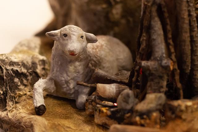 Die "neue" Weihnachtskrippe der Pfarre Wolkersdorf