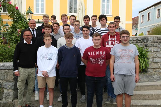 Stadtgemeinde Ybbs: Nico Blumauer, Jan Buschenreithner, Florian Ebert, Samuel Etlinger, Florian Fasching, Lukas Fritz, Daniel Geyrecker, Agon Haziraj, Christopher Hinterleitner, Michael Mayrhofer, Alexander Mottl, Andreas Mottl, Stefan Prager, Benjamin Rass, Raphael Rauch, Daniel Temper, Manuel Zemlizka, Matteo Semmelmeyer; | Foto: Stadtgemeinde Ybbs