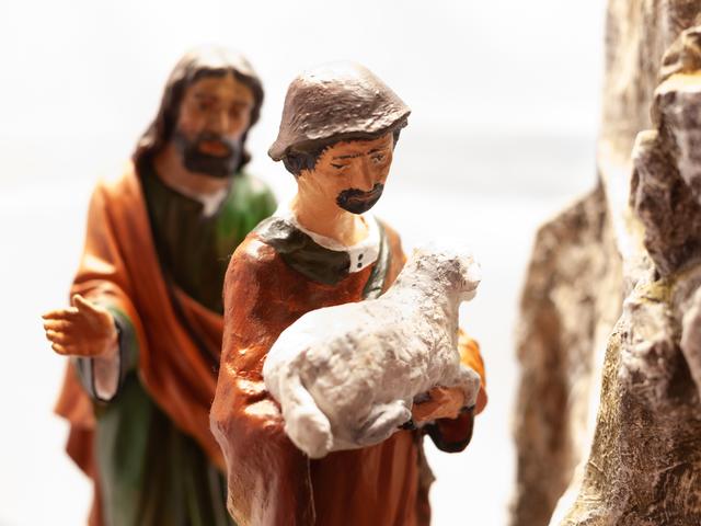 Die "neue" Weihnachtskrippe der Pfarre Wolkersdorf