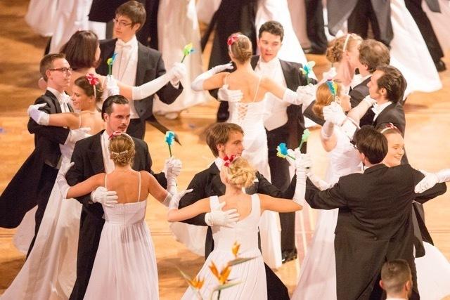 Traditionell eröffnet wird der Wiener Rotkreuzball von der Tanzschule Elmayer.