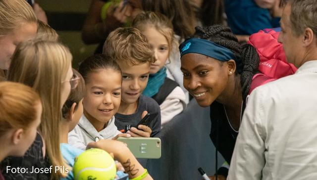 Mit US-Jungstar Cori „Coco“ Gauff