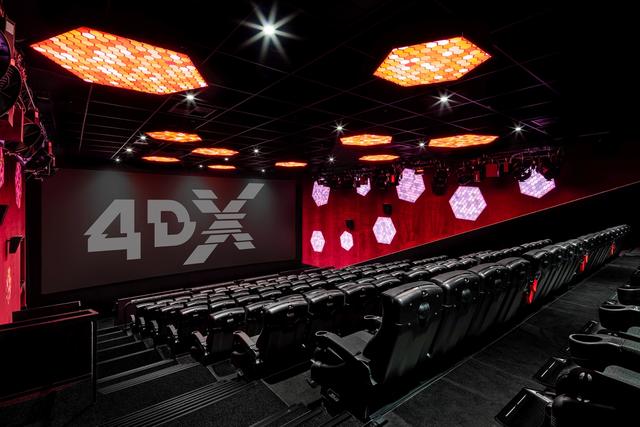 Sujet Umsetzungsbeispiel eines 4DX Kinosaals | Foto:  Hollywood Megaplex