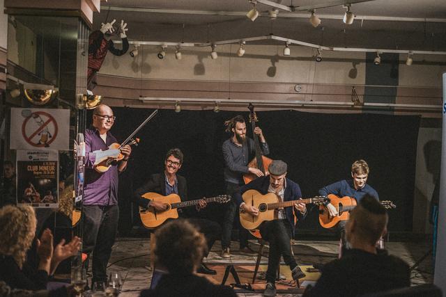 Club Mineur, authentischer Gypsy-Jazz aus Graz. 