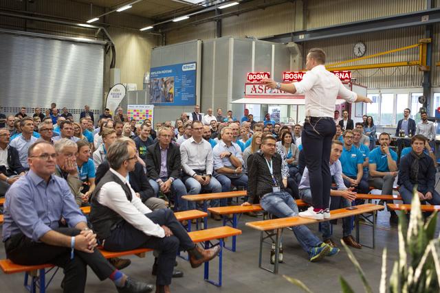 Die Scheuch Expo mit "Fuckup Night" kam bei allen Mitarbeitern sehr gut an.