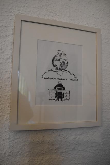 Bischof Reinhold Stechers Selbstkarikatur.