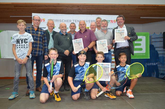 Die Brucker Meisterteams.