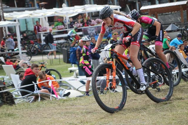 Katharina Sadnik holte sich bei der Europameisterschaft in Pila (Italien) den Vizeeuropa-Meistertitel