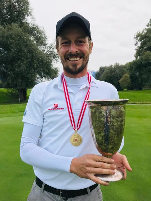 Andreas Reiterer vom GC Schloss Frauenthal ist Staatsmeister im Matchplay.