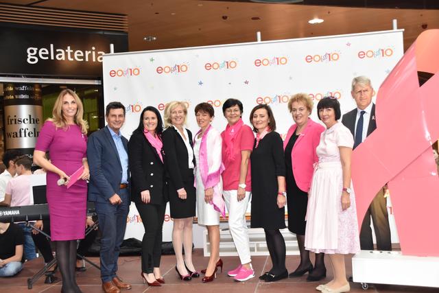 Die "Pink Ribbon"-Tour machte im EO mit einem Informations- und Shownachmittag Station.