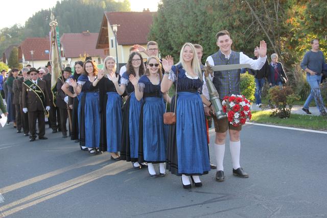 Die Landjugend Guttaring mit der Freyung