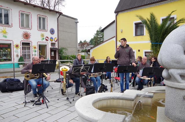 Markus (Roitner) bei seiner Rede