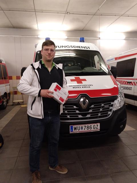 Rupert - Team Österreich Lebensretter vom Roten Kreuz Klosterneuburg
