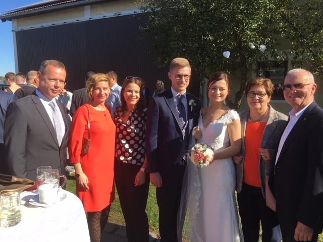 Geri und Daniela Freiberger, Eva Maria Kneisz, Patrik und Daniela, Martina und Werner Gradwohl