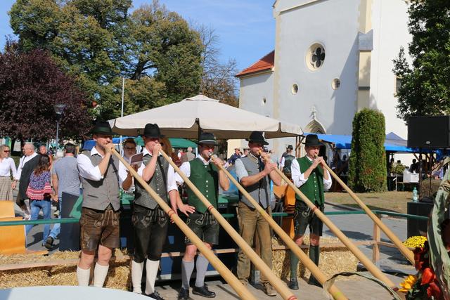 Alphornbläser, Südsteirisches Herbstfest, Leibnitz