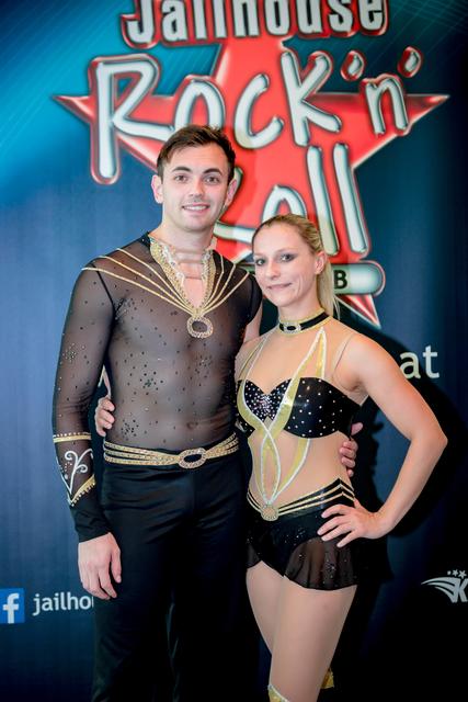 Das Führungsduo vom Jailhouse Rock'n'Roll-Club Villach: Sandro Spendier und Nicole Schojer