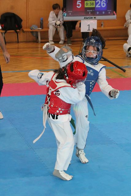 Schon die kleinsten Taekwondo-Kämpfer zeigten bei den Staatsmeisterschaften in Fulpmes, was in ihnen steckt.