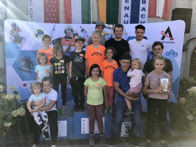 Die erfolgreichen Rollenrodler vom SV Ried i.O.