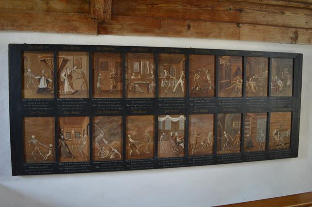 Der Totentanz von Anton Falger in Elbigenalp | Foto: Elisabeth Wintergerst