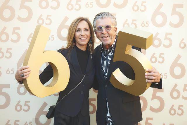 Happy Birthday! Gerhard Krispl feierte gemeinsam mit seiner Uschi Waltl den 65. Geburtstag. | Foto: Sabine Klimpt, Franz Hütter, Manfred Lach