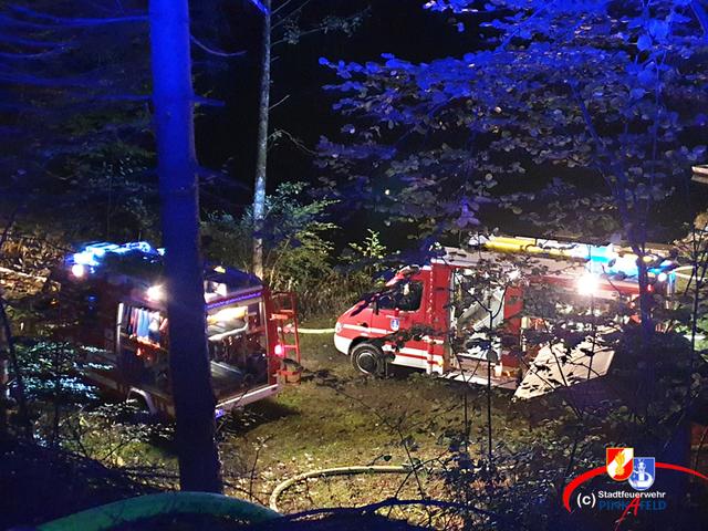 Die Feuerwehren des Abschnitts 1 führten eine gemeinsame Übung durch. | Foto: Stadtfeuerwehr Pinkafeld