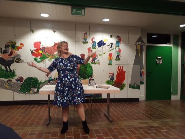 Isabella Archan begeisterte die Besucher in der Aula der Volksschule Mooskirchen.