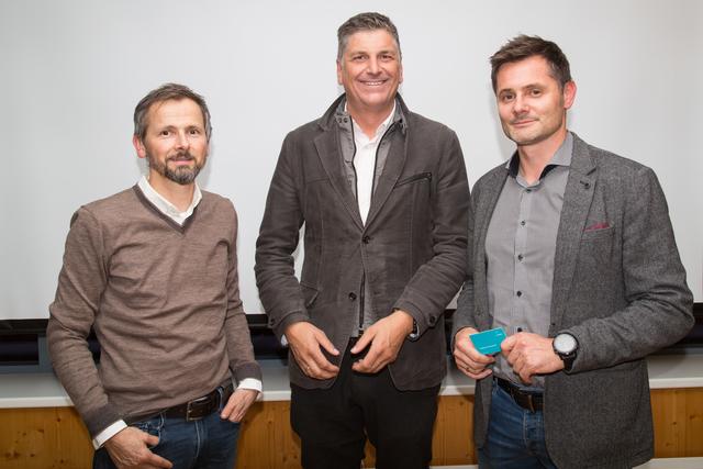 Dr. Markus Frewein (verkehrsplus), Mag. Josef Fanninger (Regionalverband Lungau) und Ing. Peter Teuschl (Stadtwerke Wörgl).