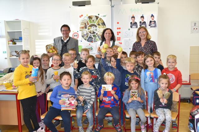 Die Schülerinnen und Schüler der 1d der Volksschule Feldkirchen nahmen viel neues Wissen mit nach Hause
