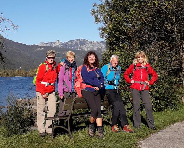 Bei herrlichem Wetter ging es zum Jodschwefelbad in Bad Goisern.